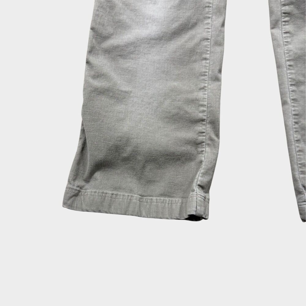 The North Face A5 Series Corduroy Cargo Pants Women’s 10 Gray Hiking Workwear - Picture 7 of 11